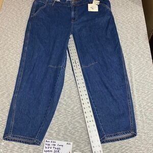 Ava & Viv high rise curvy blue jeans Women 20 R. SKU-A26#denim #highwaisted
